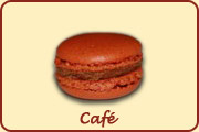 Macarons au café